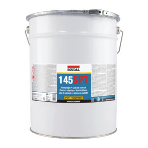 Soudal 145SPT Contact Adhesive transparent synthetic rubber spray adhesive for professional applications