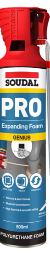 175532 - 20250 Soudal Pro Expanding Foam Genius 500ml