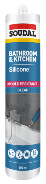 175751 Bathroom & Kitchen Clear 300ml - PINK 175751 Bathroom & Kitchen Clear 300ml - PINK