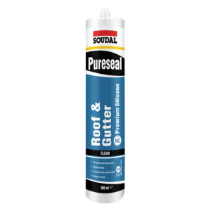 Pureseal Roof & Gutter NC Silicone – 300ml clear neutral cure premium sealant 