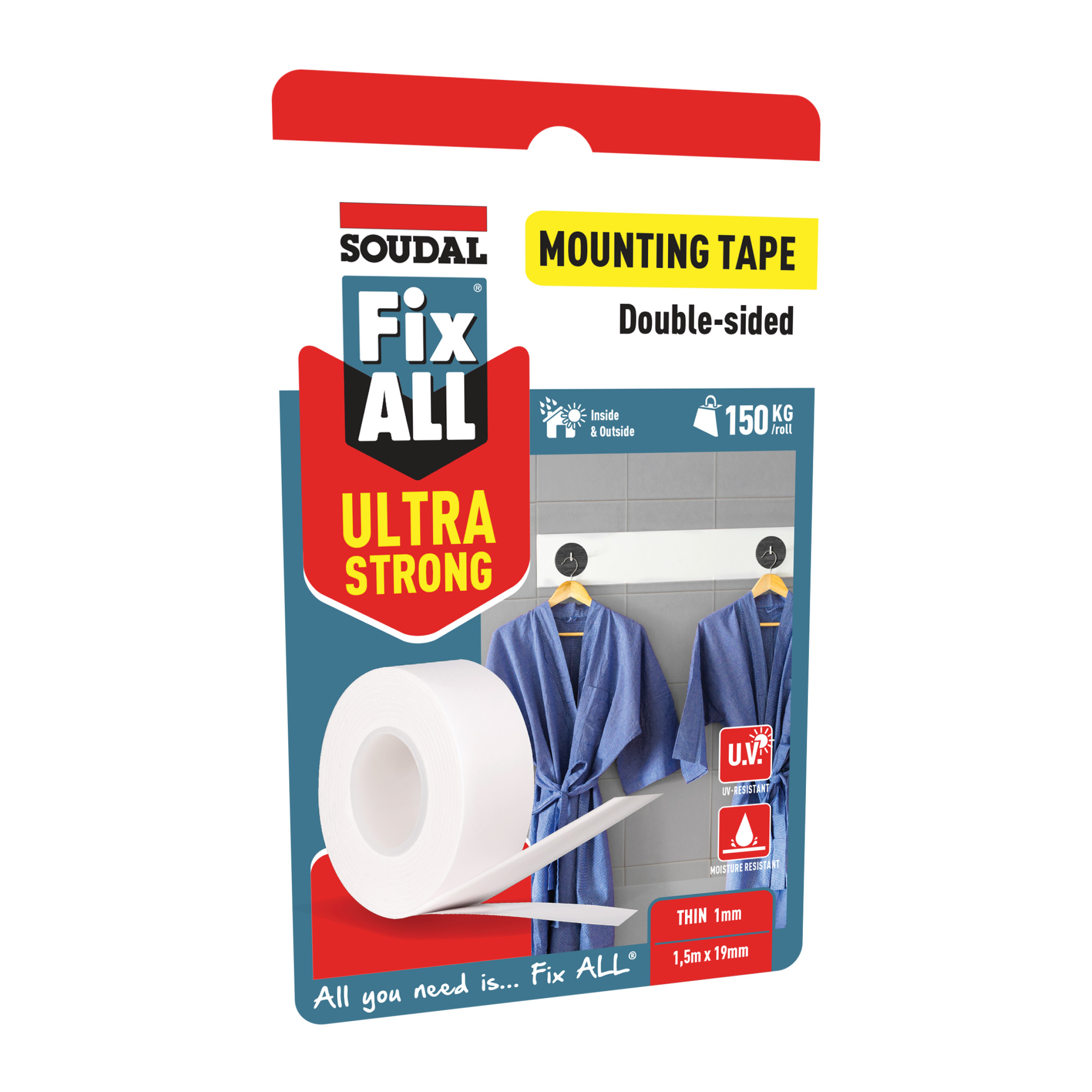 Fix ALL Mounting Tape Ultra Strong