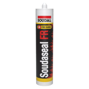 Picture of Soudal Soudaseal FR, a fire-resistant sealant from the Fire Range.